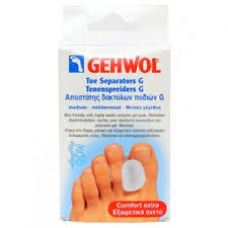 Toe Separators Polymer Gel  (medium) 3/pk   Retail