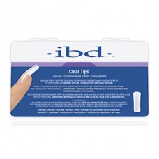 IBD Clear Nail Tips 100pk Assorted