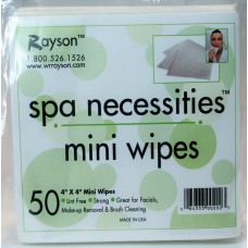 Lint Free Nail Wipes 4"x4"  50pk (Rayson)