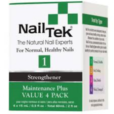 Nail Tek 1 Maintenance Plus  4 x 15ml