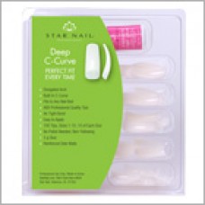 Deep-C Curve nail Tips Mini Pack of 100 tips