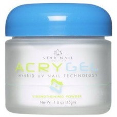 Acrygel Strengthening Powder Clear  2 oz