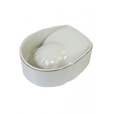 Manicure Bowl - Ceramic White