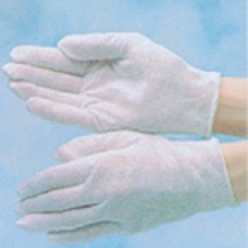 Cotton Gloves - White - 6 pair