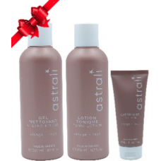 Cleanser, Toner & Scrub Trio by Astrali Cleanser, Toner & Scrub Trio by Astrali